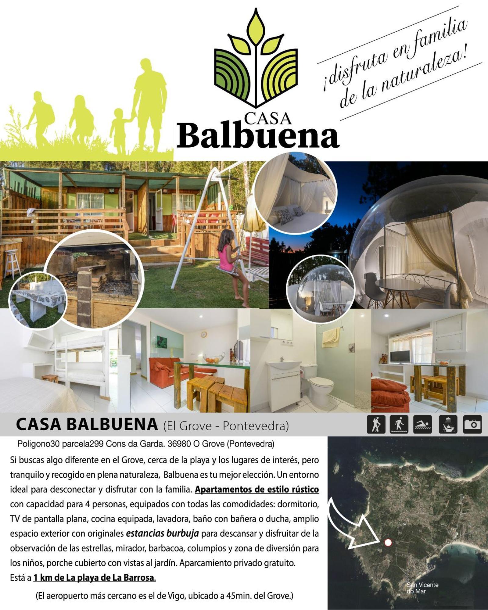 Burbujasbalbuena, Interpretacion De La Via Lactea San Vicente do Grove Eksteriør billede